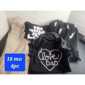 Lot Of 4 Toddler Boys Clothes 18 Months Jammies Signature Kids Headquarters